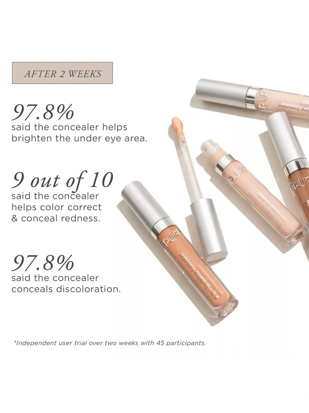 PÜR Beauty MG2 4 In 1 Brightening & Hydrating Sculpting Concealer